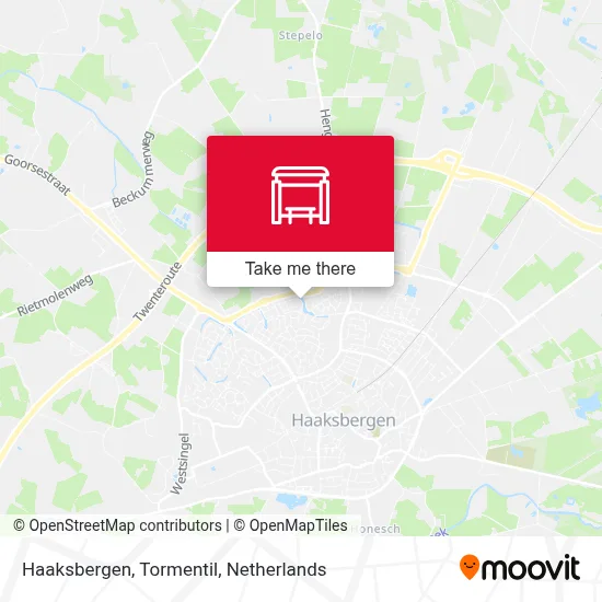 Haaksbergen, Tormentil map