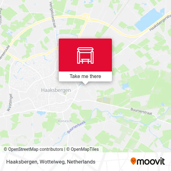 Haaksbergen, Wottelweg map