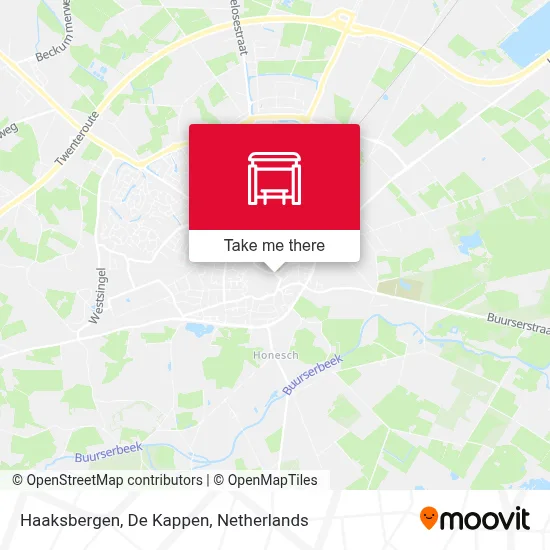 Haaksbergen, De Kappen map