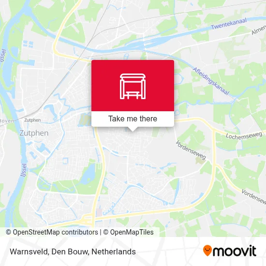 Warnsveld, Den Bouw map