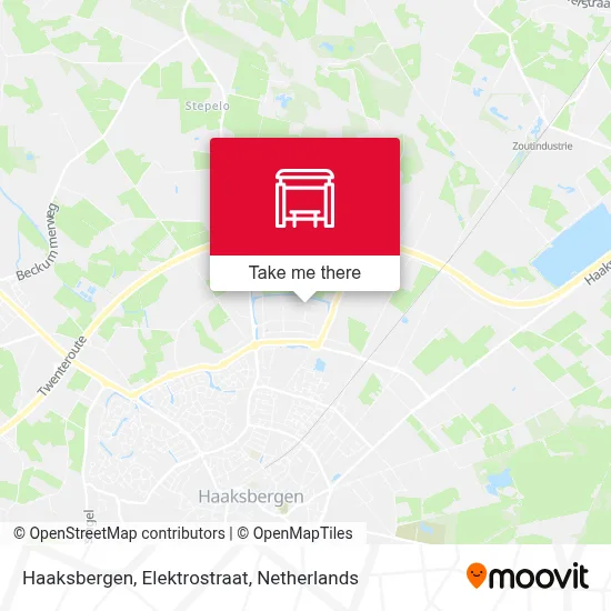 Haaksbergen, Elektrostraat map