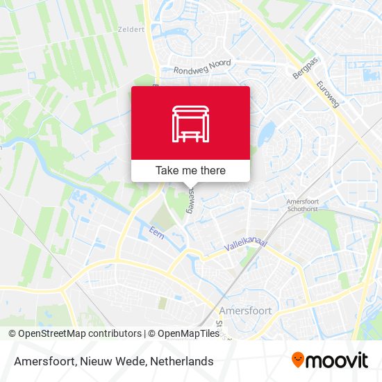 Amersfoort, Nieuw Wede map