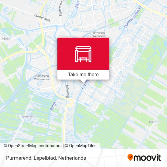 Purmerend, Lepelblad map