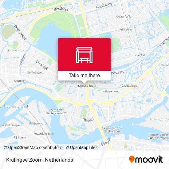 Kralingse Zoom map