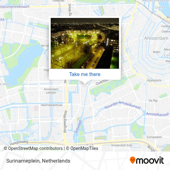 Surinameplein map