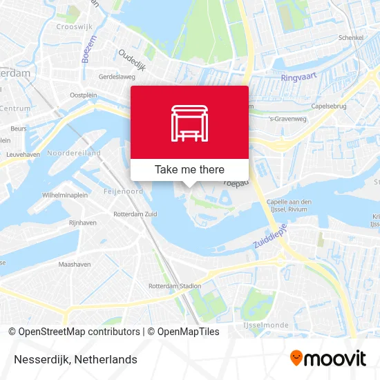 Nesserdijk Karte