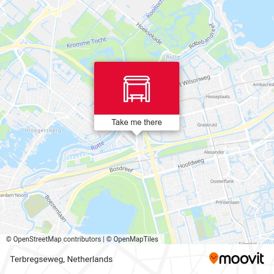 Terbregseweg Karte