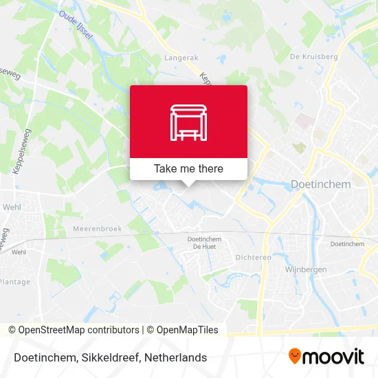 Doetinchem, Sikkeldreef map