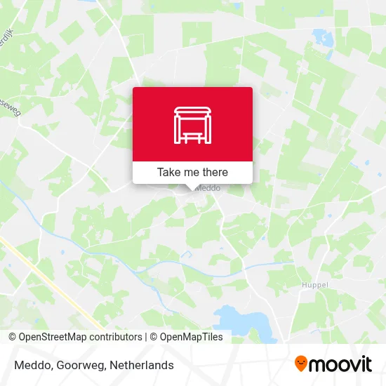 Meddo, Goorweg map
