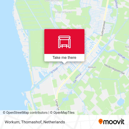 Workum, Thomashof map