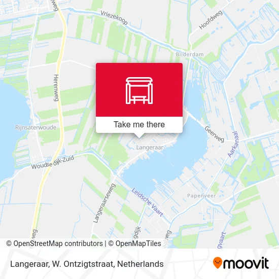 Langeraar, W. Ontzigtstraat map