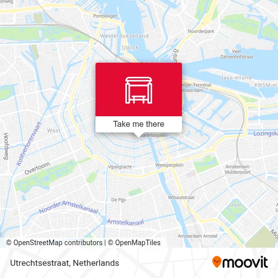 Utrechtsestraat Karte