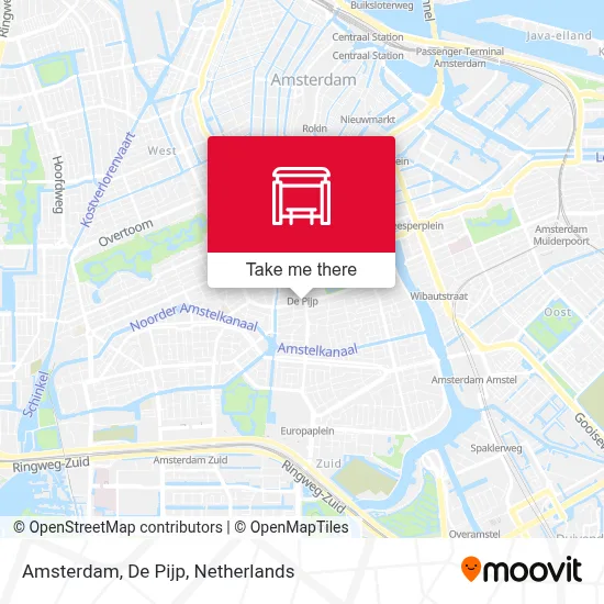 Amsterdam, De Pijp map
