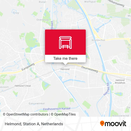 Helmond, Station A Karte