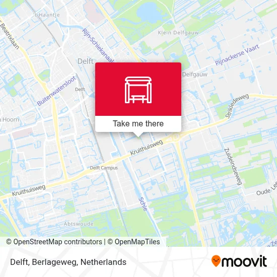 Delft, Berlageweg map