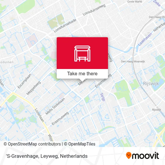 'S-Gravenhage, Leyweg map