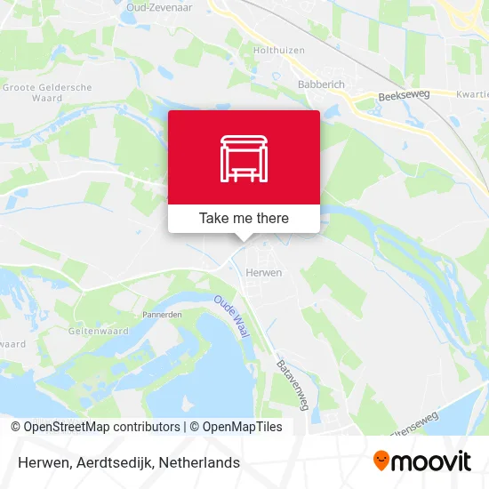 Herwen, Aerdtsedijk map