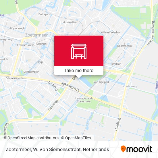 Zoetermeer, W. Von Siemensstraat Karte