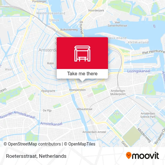 Roetersstraat map