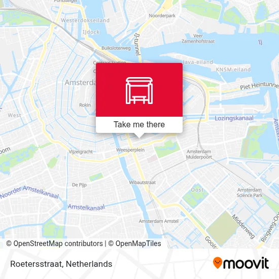 Roetersstraat map