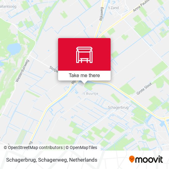 Schagerbrug, Schagerweg map