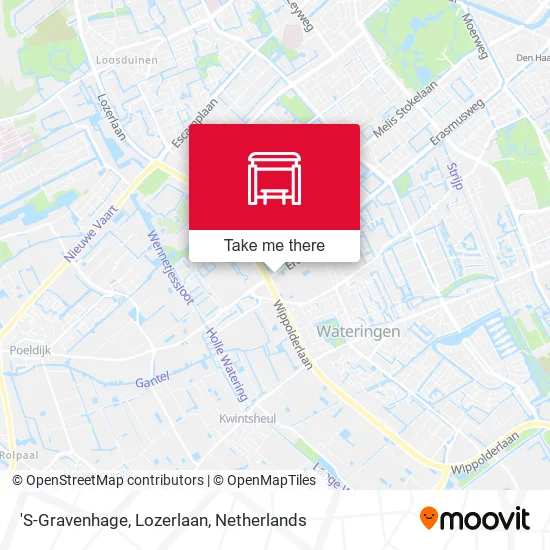 'S-Gravenhage, Lozerlaan map