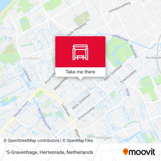 'S-Gravenhage, Hertenrade map