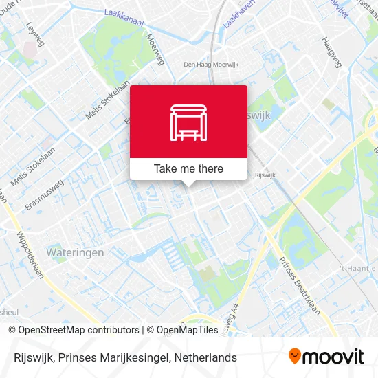 Rijswijk, Prinses Marijkesingel map