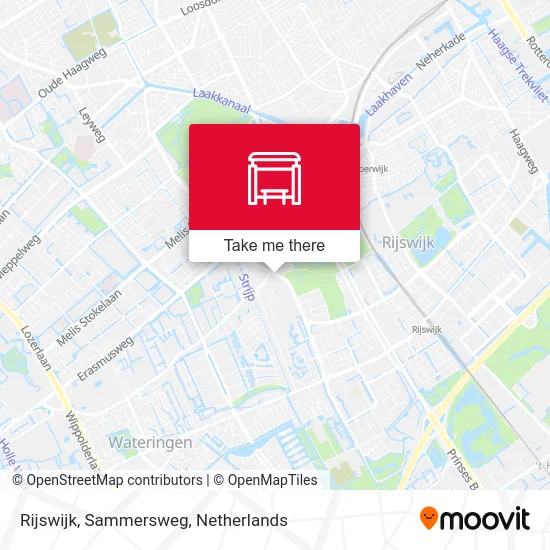 Rijswijk, Sammersweg Karte