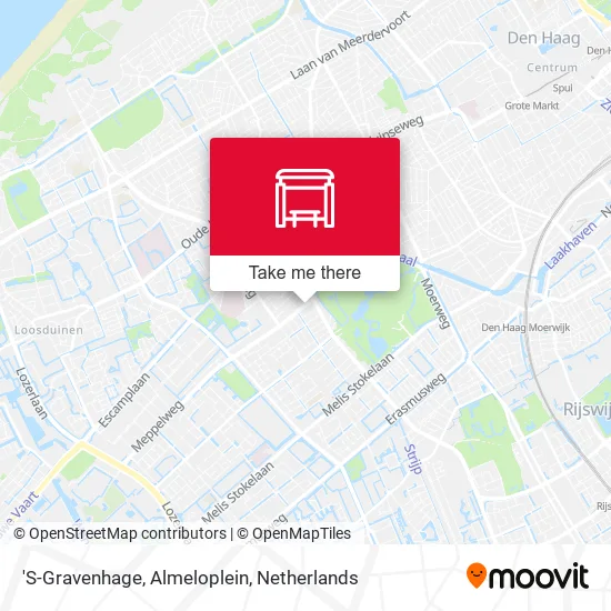 'S-Gravenhage, Almeloplein Karte