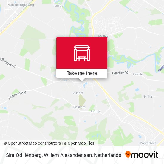 Sint Odiliënberg, Willem Alexanderlaan map