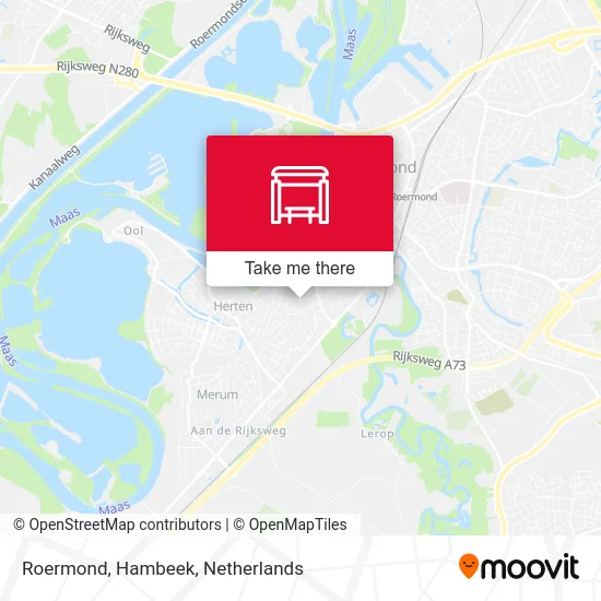 Roermond, Hambeek map