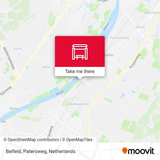 Belfeld, Patersweg Karte