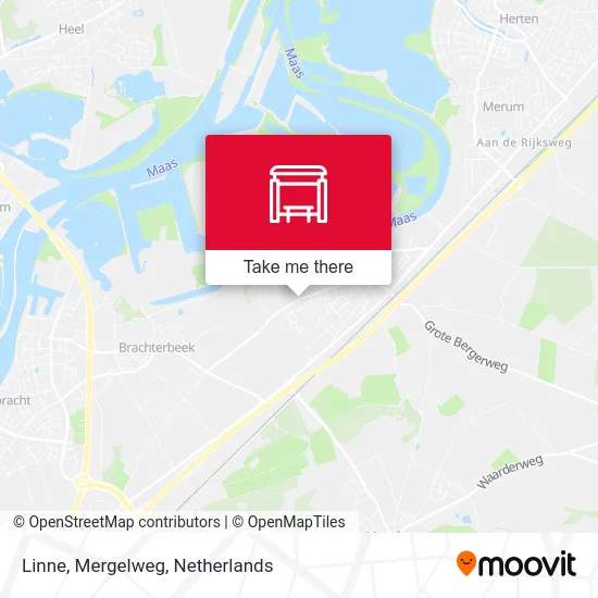 Linne, Mergelweg Karte