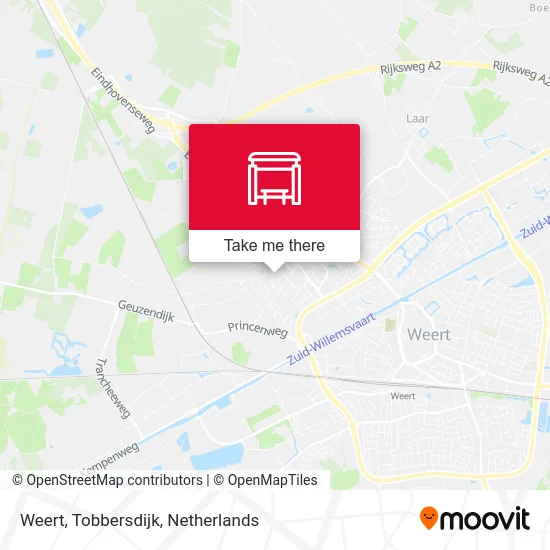 Weert, Tobbersdijk map