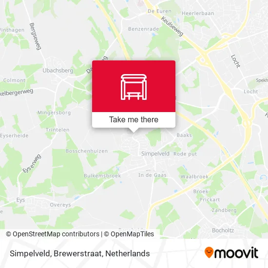 Simpelveld, Brewerstraat map