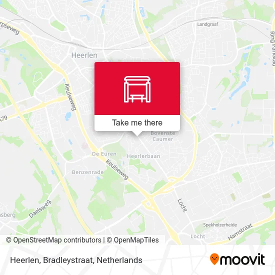 Heerlen, Bradleystraat map