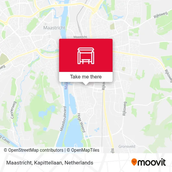 Maastricht, Kapittellaan map