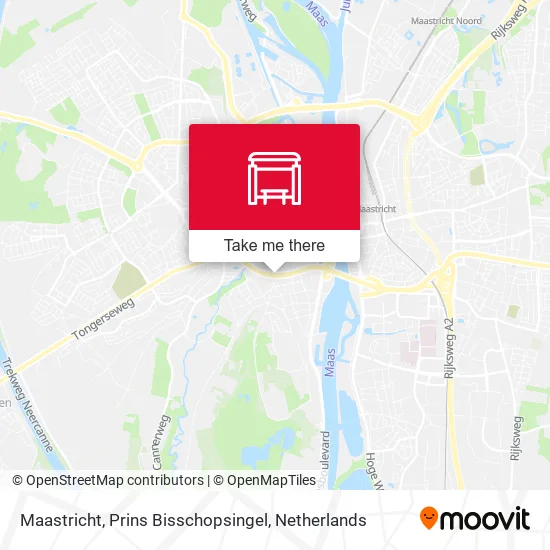 Maastricht, Prins Bisschopsingel map