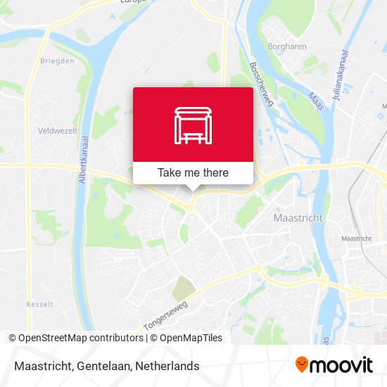 Maastricht, Gentelaan map