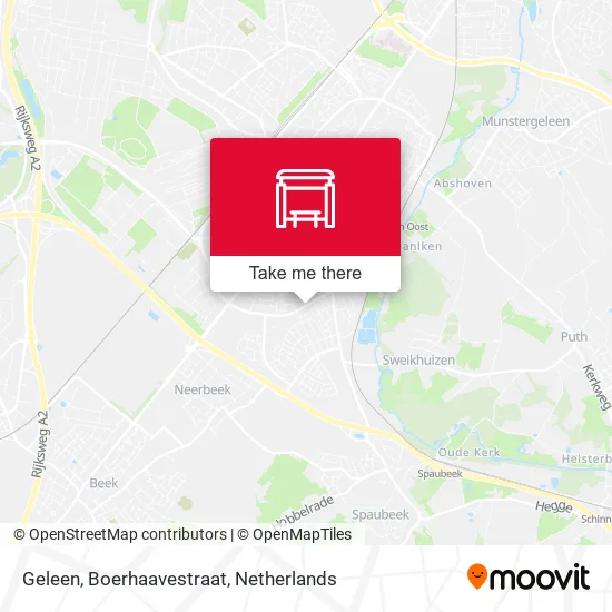 Geleen, Boerhaavestraat map