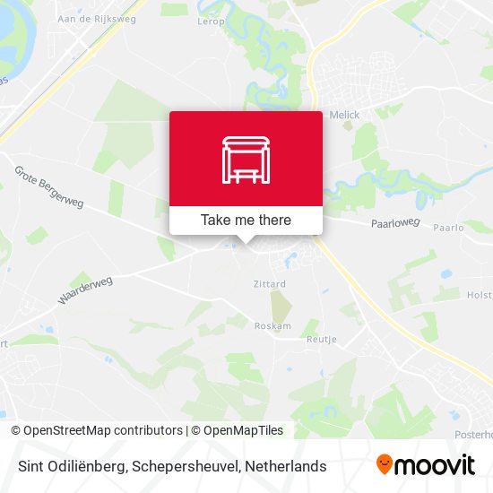 Sint Odiliënberg, Schepersheuvel map