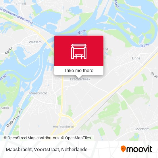 Maasbracht, Voortstraat map