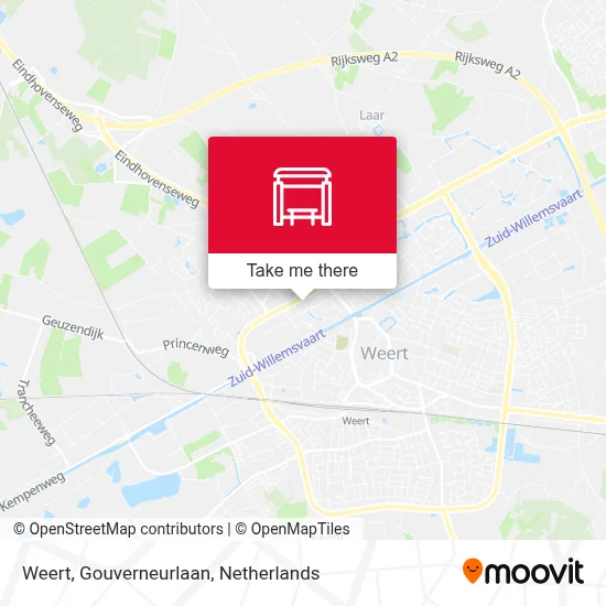 Weert, Gouverneurlaan map