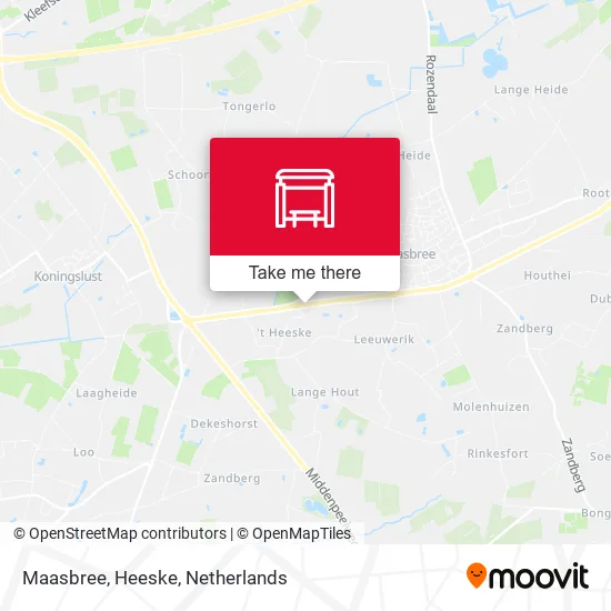 Maasbree, Heeske map