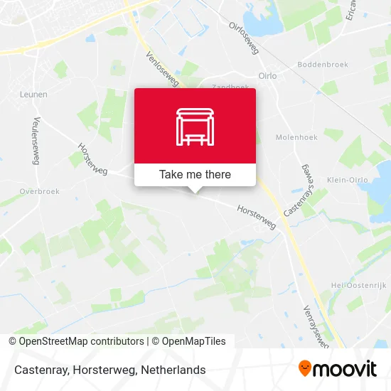 Castenray, Horsterweg map