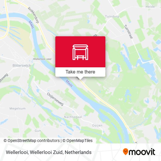 Wellerlooi, Wellerlooi Zuid Karte