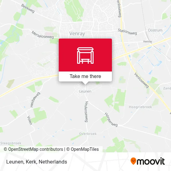 Leunen, Kerk Karte