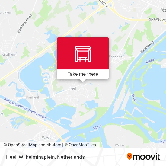 Heel, Wilhelminaplein map