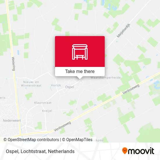 Ospel, Lochtstraat map